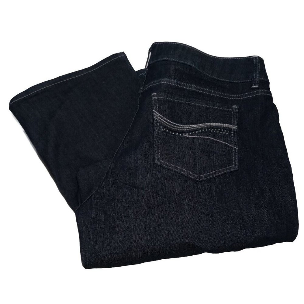 Riders by Lee Jeans Womens Jeans Size 16P Instantly Slims You Mid Rise Bootcut